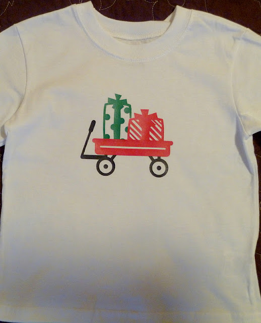 gifts01 Christmas Shirts with Iron-on Vinyl 6