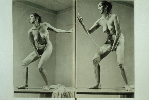 The Girl God Carolee Schneemann Interior Scroll
