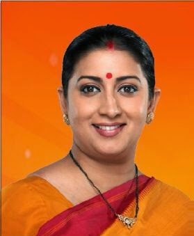 Your Leader Smriti Irani Cabinet Minister For Human Resource