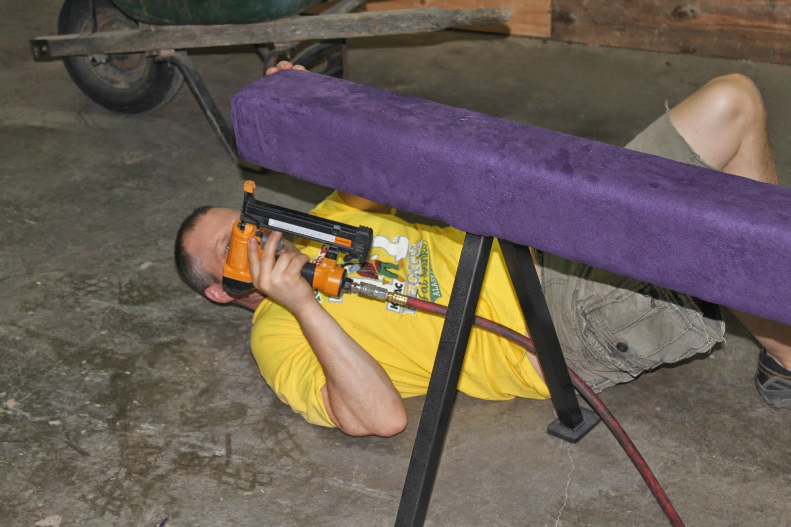 All Mimsy DIY Balance Beam