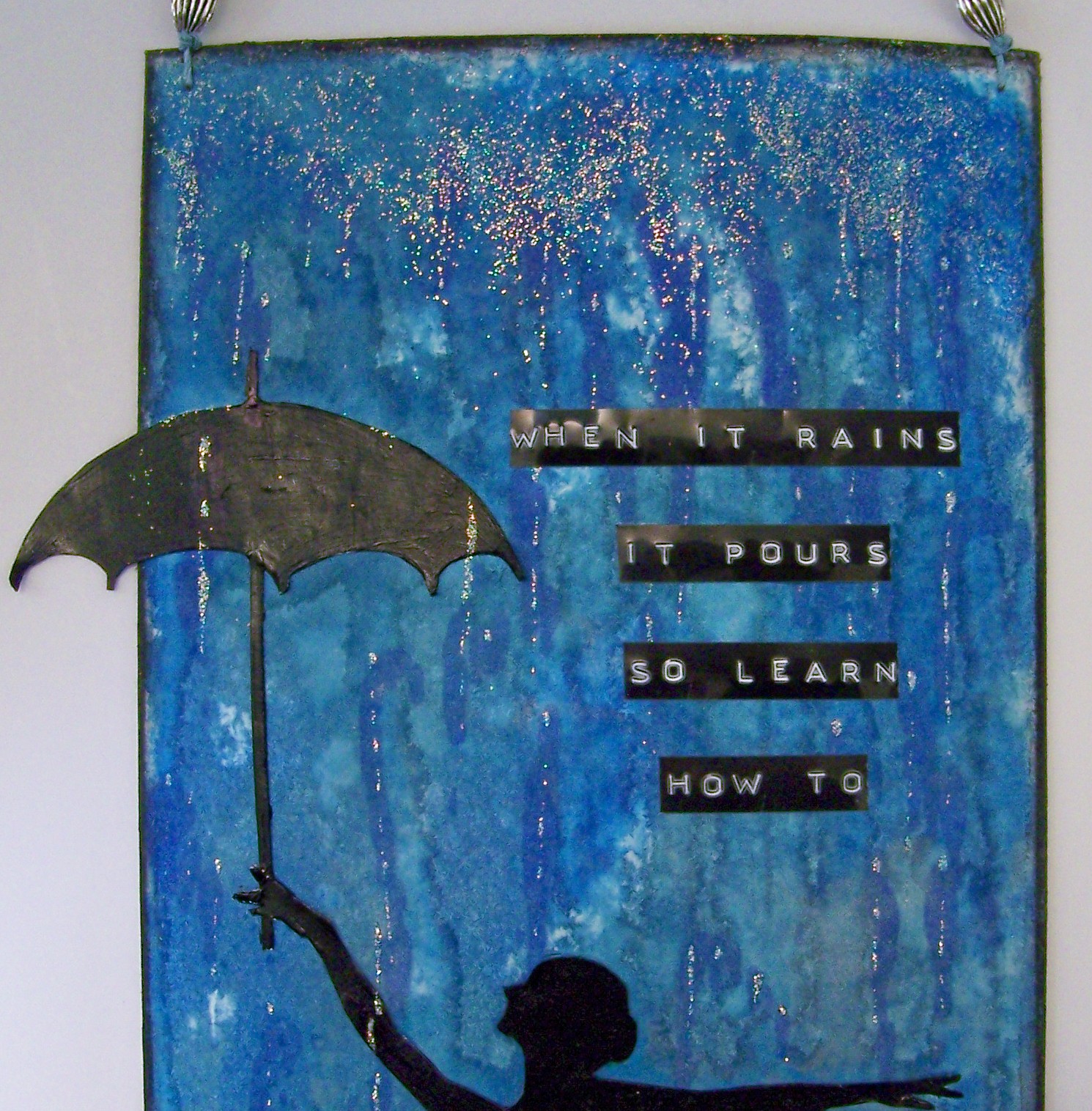 in the hills of North Carolina Dancing in the rain slang