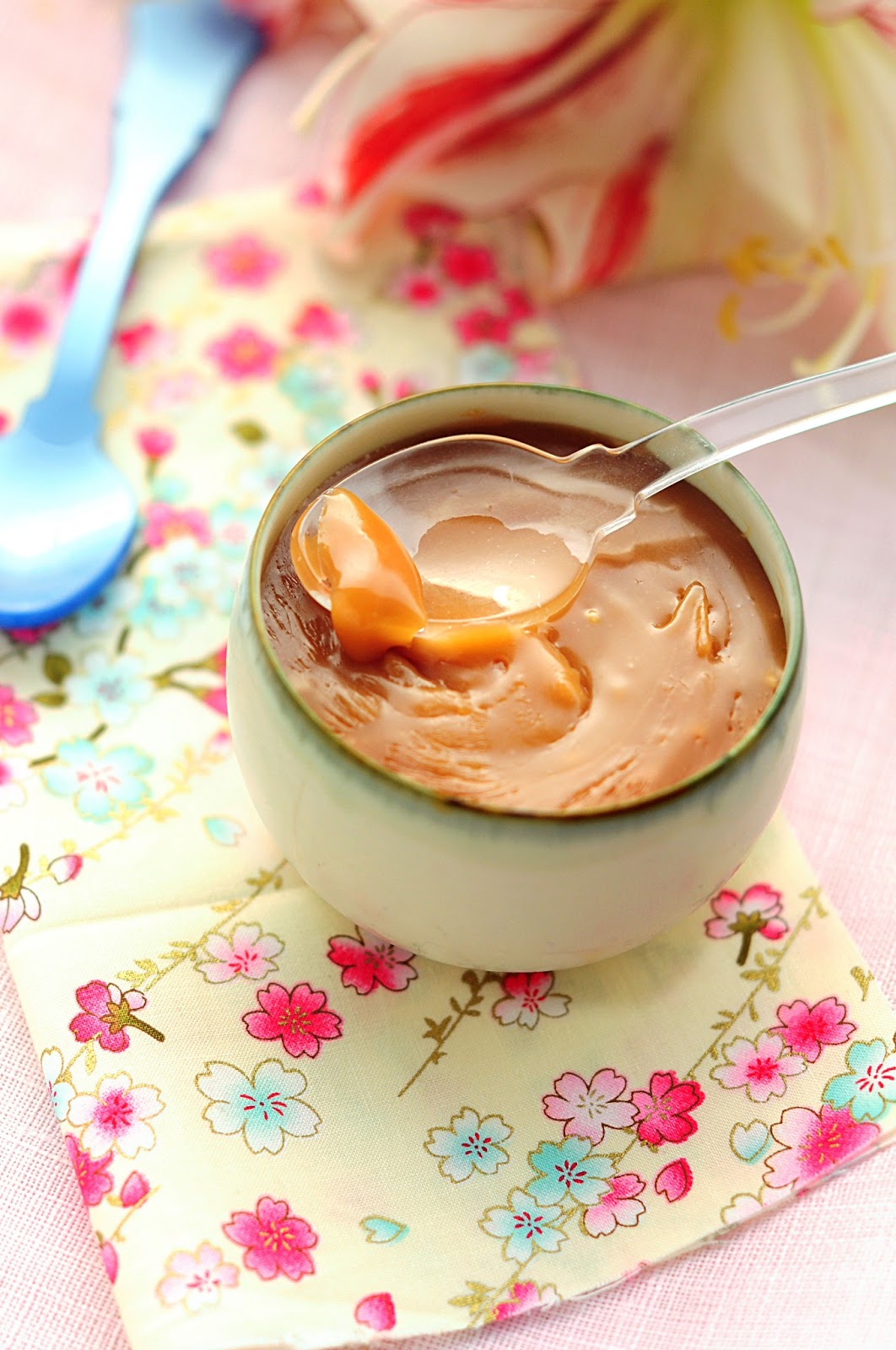 Ganache caramel & chocolat blanc selon P. Conticini Stephatable