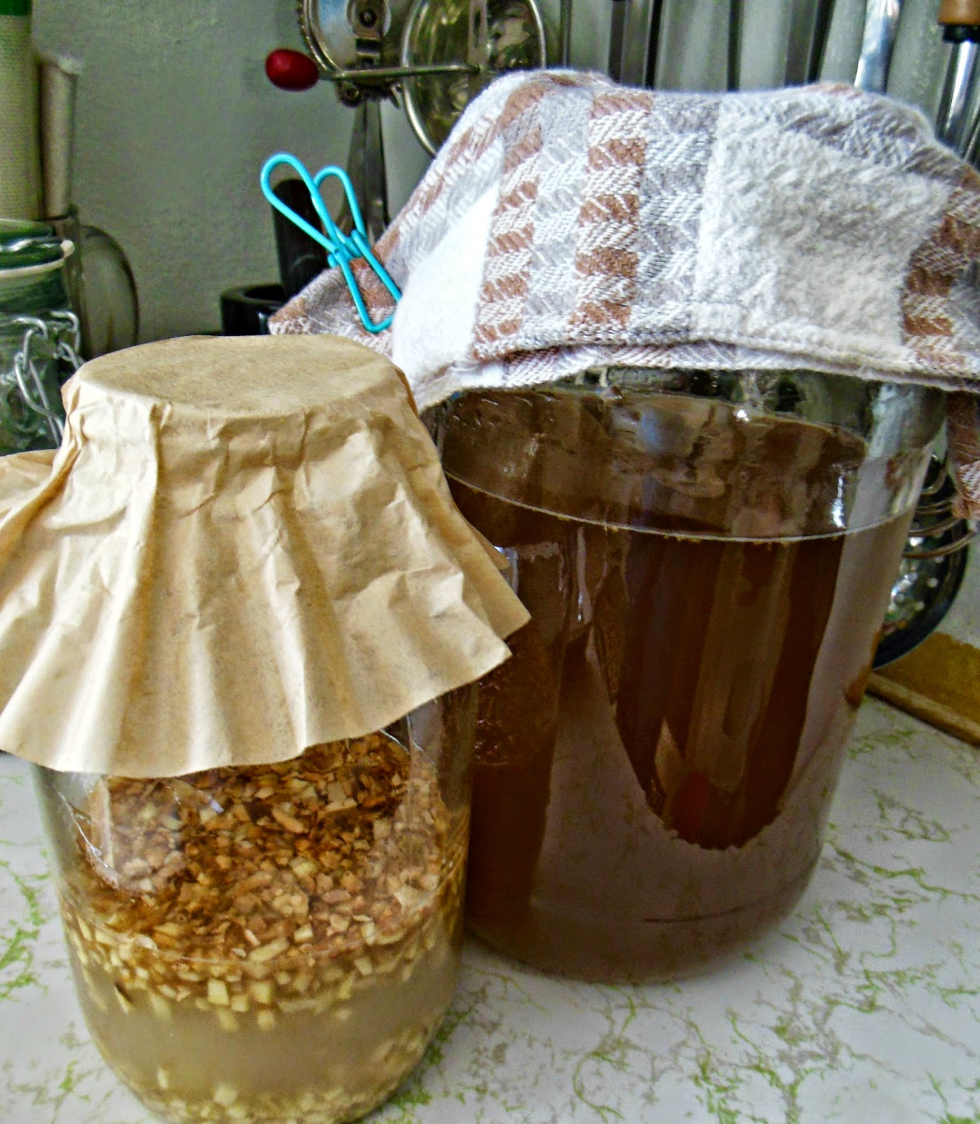 Homemade Naturally Fermented Ginger Ale.... Our Sunday Cafe