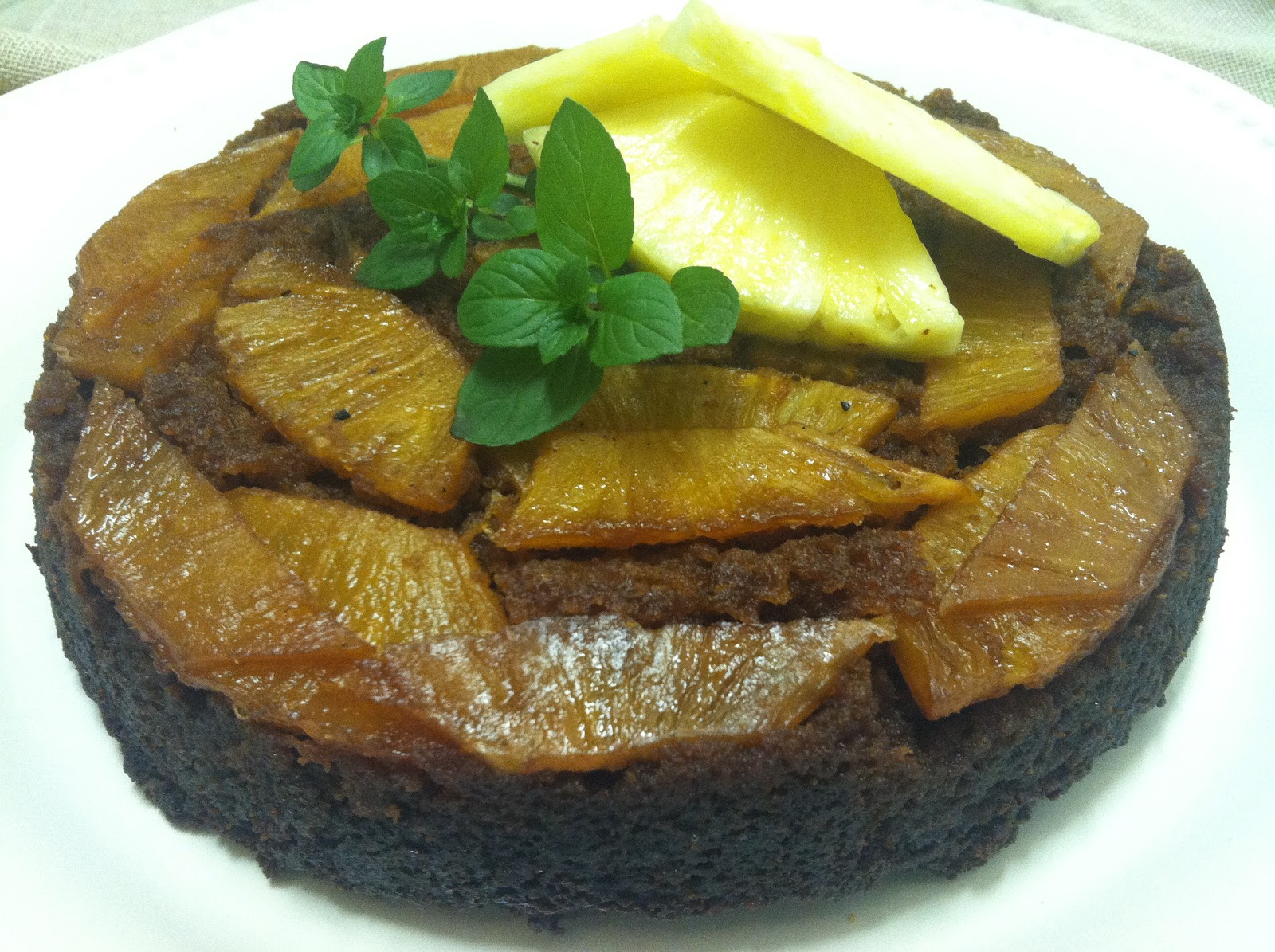 Little E's Kitchen Paleo Pineapple Upside Down Cake