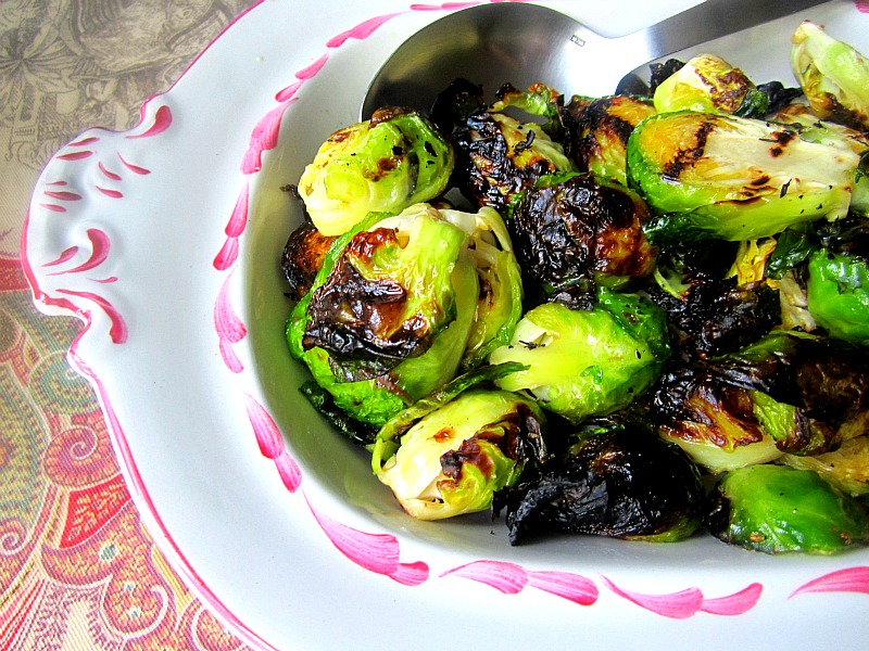 Good Ideas Grilled Brussels Sprouts