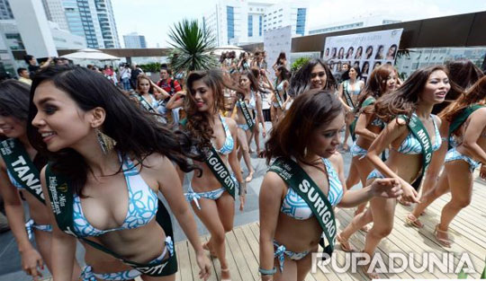 Foto Seksinya Kontestan Miss Earth Filipina 2013