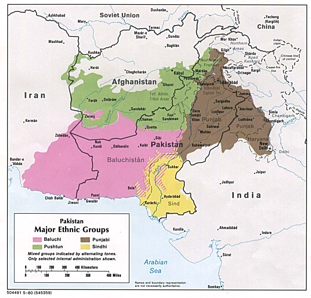 Divisions Of Pakistan
