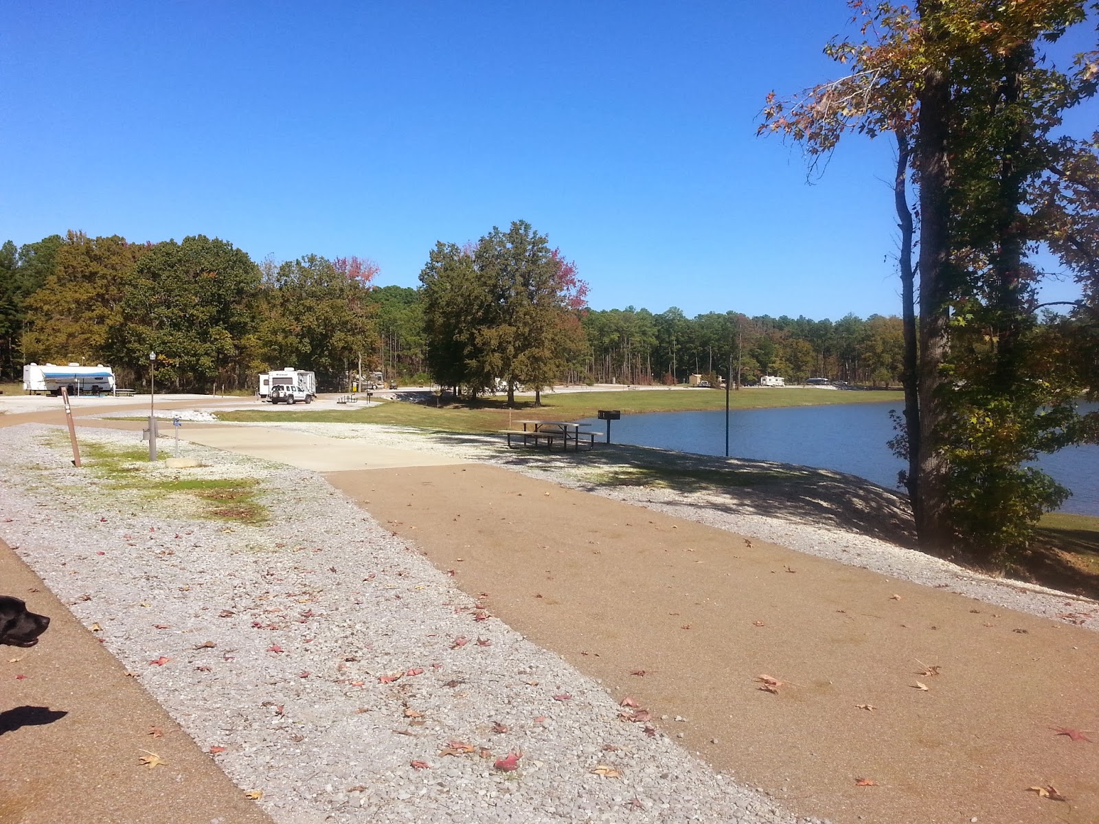 RVAGOGO RV Park Review North Abutment Campground (Grenada Lake