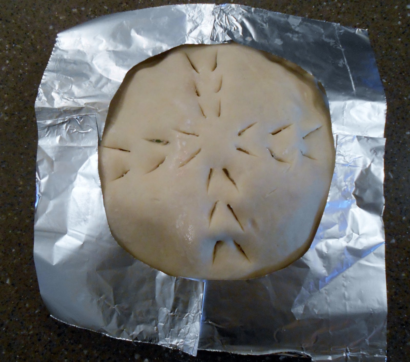 Snippets 'N Stuff Tip to Prevent Pie Crust Edges from Burning and