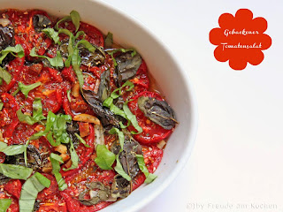 Gebratener Tomatensalat - Freude am Kochen - vegan