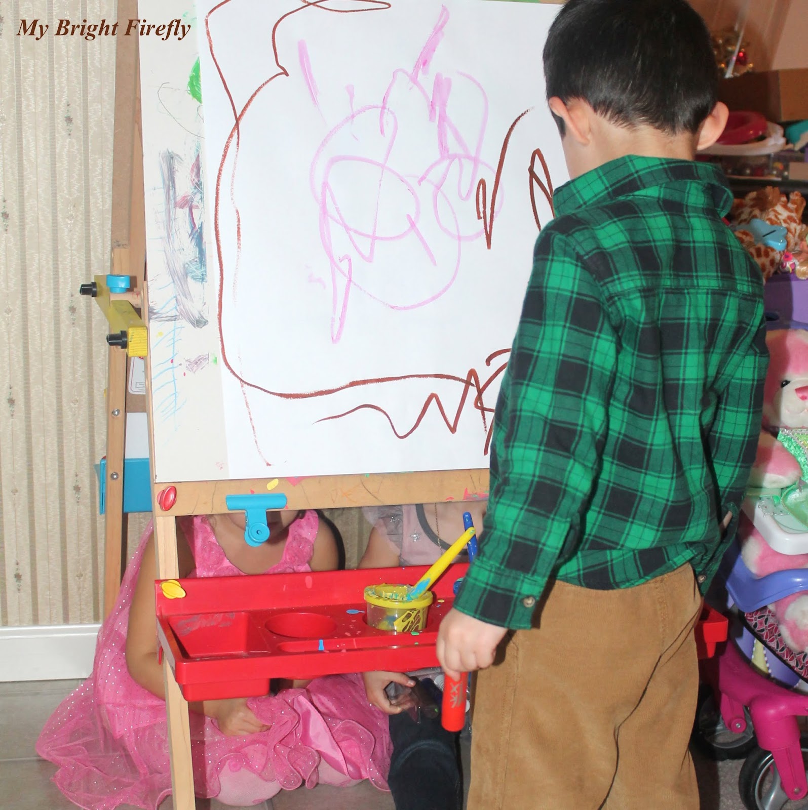 My Bright Firefly The Art Easel for Preschoolers