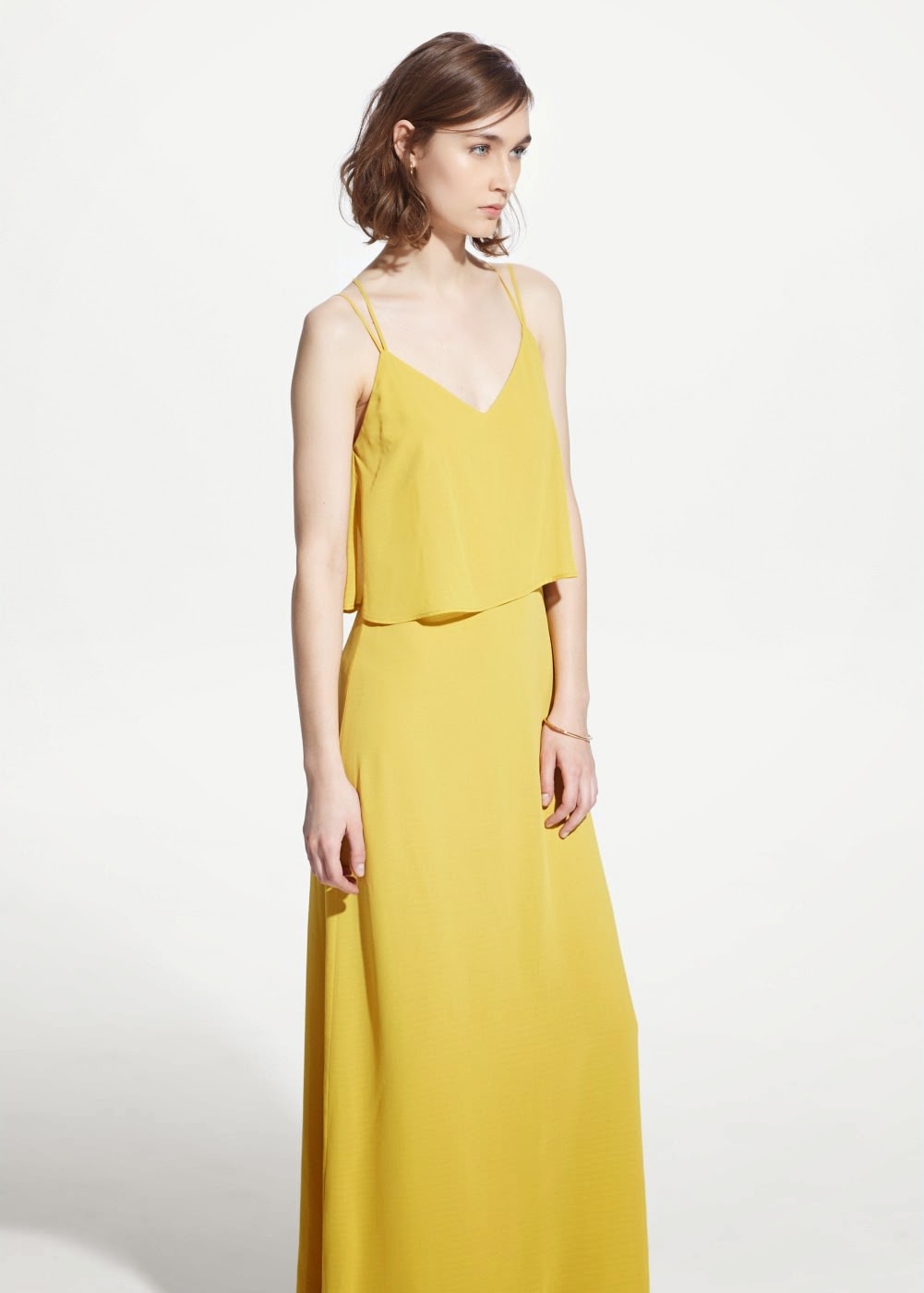 robe jaune de MANGO à 59,99⬠robe jaune de MANGO à 59,99â¬