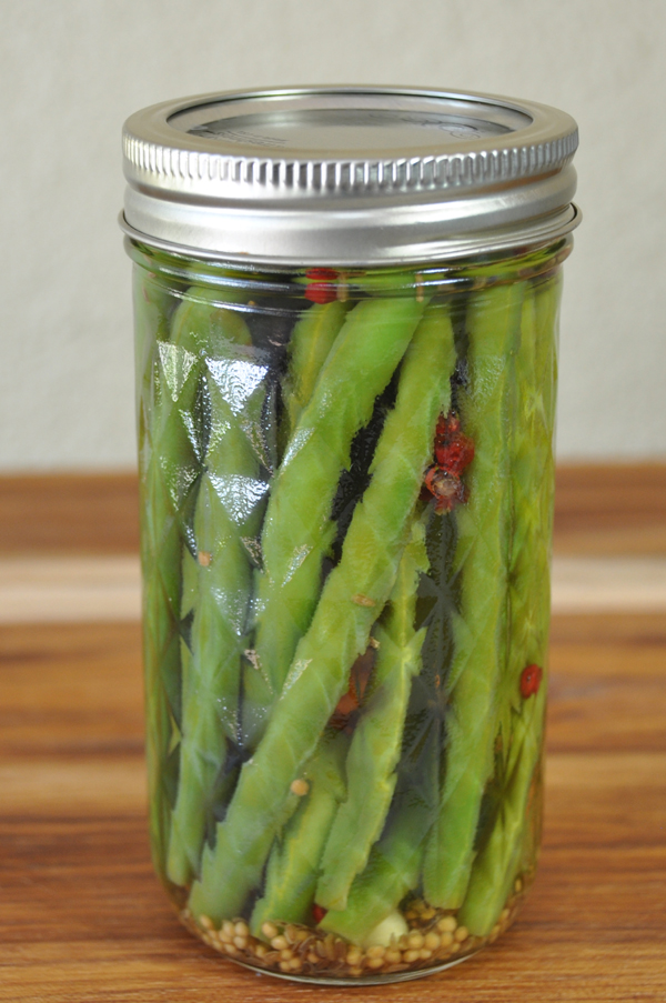 Stealth Cooking Quick Pickled Green Beans