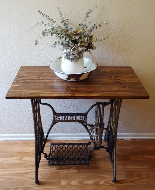 Singer Treadle Sewing Machine Table - SOLD