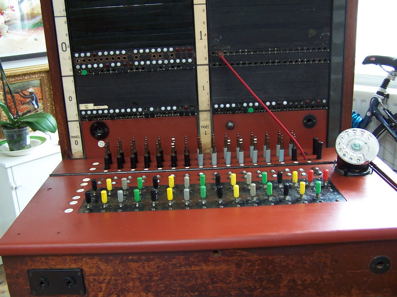 Hotel Stormy Monday 1940's GPO Telephone Switchboard PMBX1A