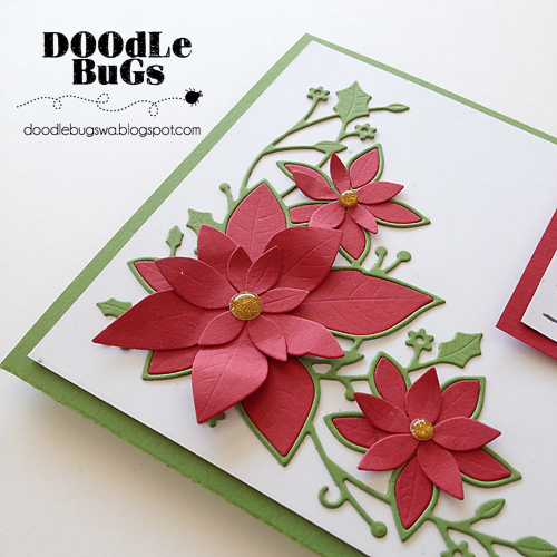 Doodlebugs Memory Box Poinsettia Corner Die