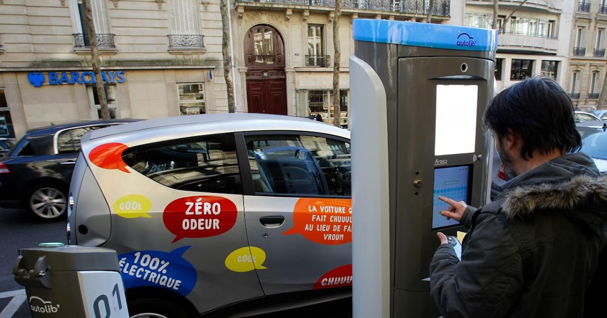 Paris ElectricCar Rental Plan Starts Today Electric Vehicle News