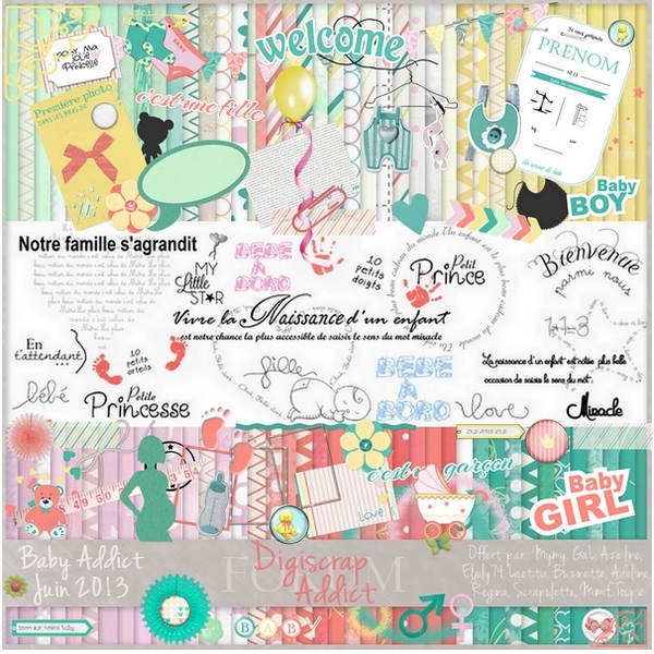 Kits de scrapbooking, kits gratuits  Studio Scrap