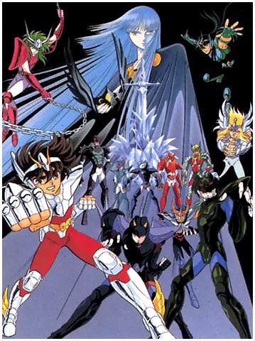 Os Cavaleiros do Zodíaco: Saga Doze Casas  (Os Cavaleiros do Zodíaco). A  série animada original de 1986 possui 114 episódios, e é dividida em três  partes: Saga do Santuário,[1] Saga de