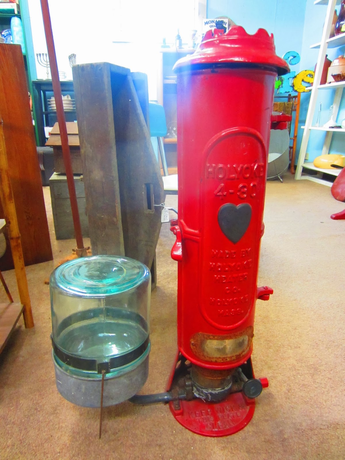 Check our THIS unusual and rare tiny heater (for your