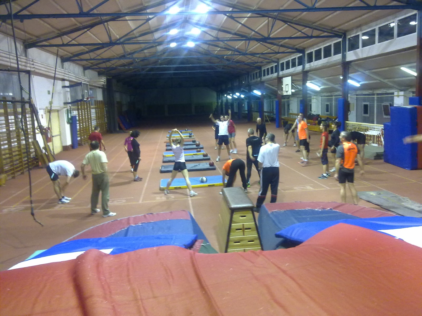 …keep on running… Trening na hali LA