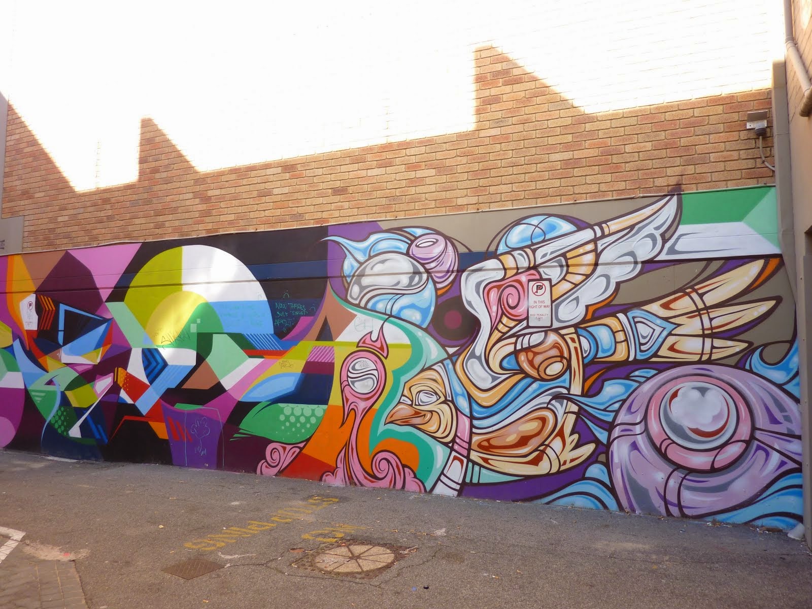Lane Graffitti