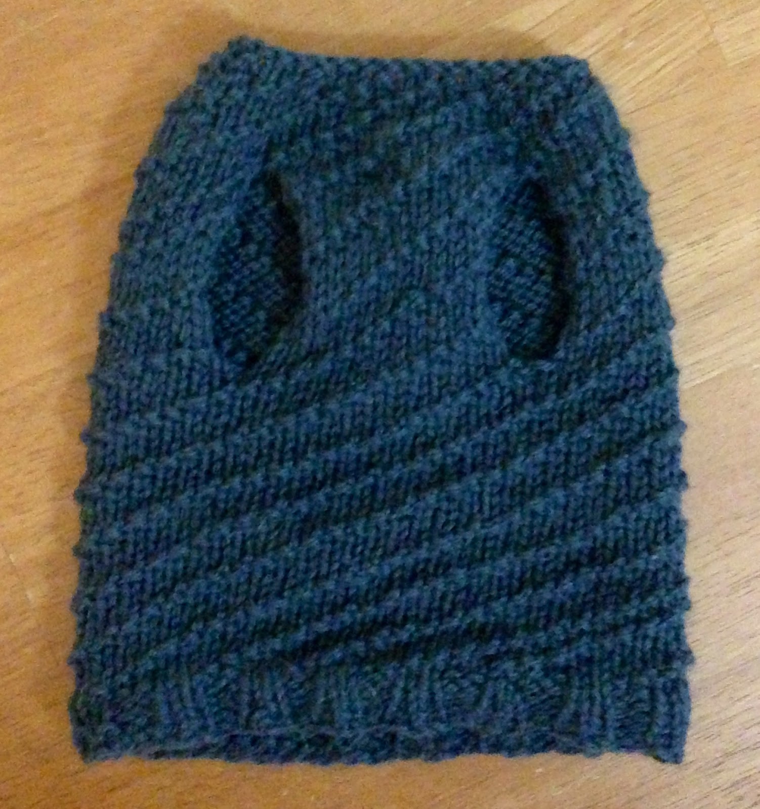 A Flood of Stitches Crazy knitting projects The cat jumper