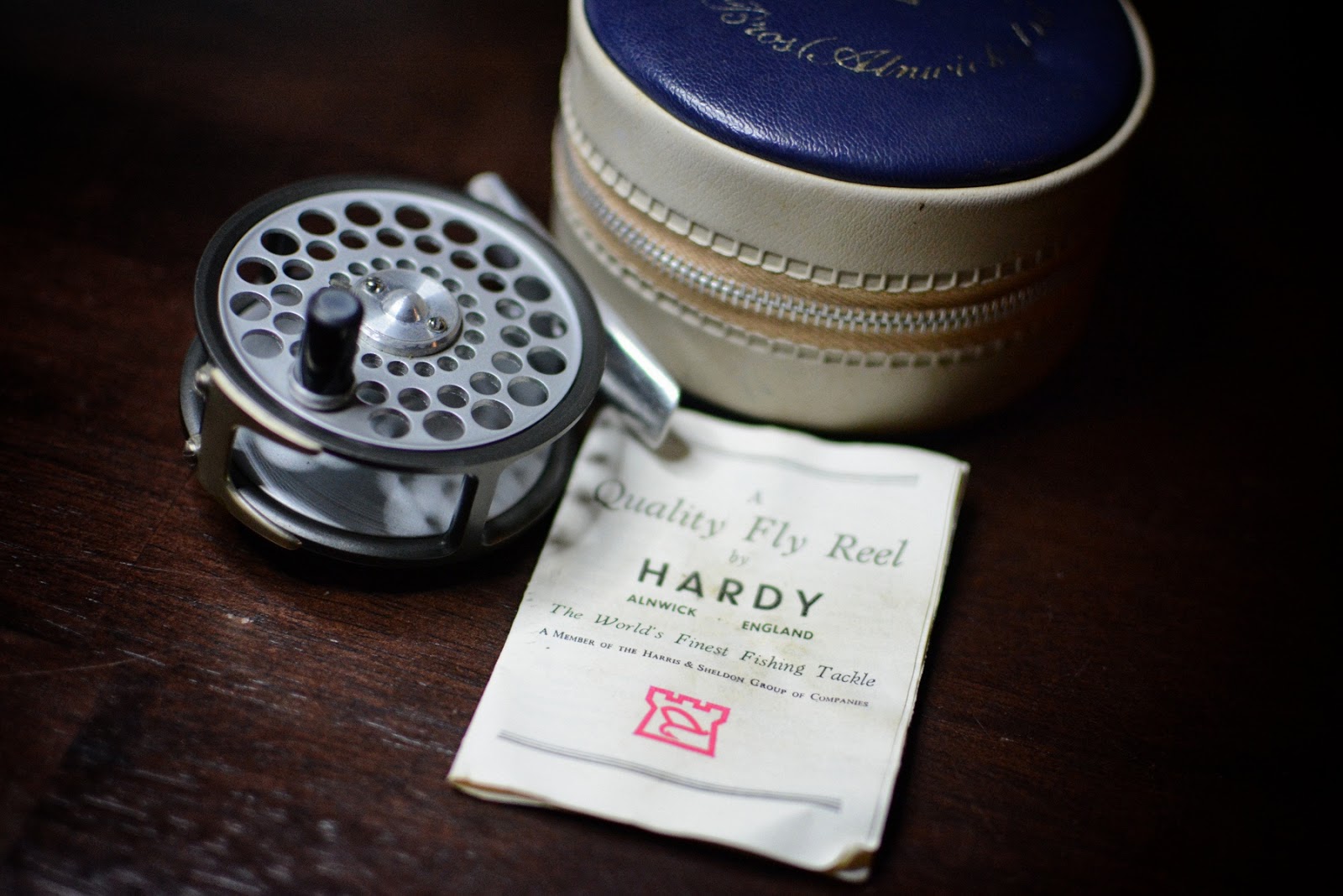 Hardy Flyweight Fly Fishing Reel. Made in England.