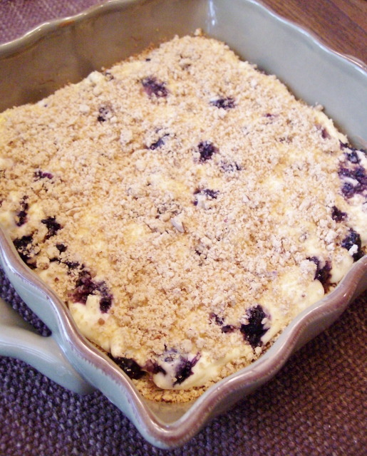 The Foodie RD Makeover Monday Blueberry Cheesecake Bars
