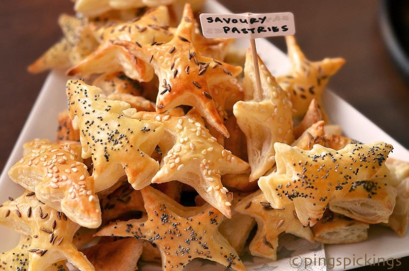 ping's pickings: Savoury Pastry Munchies & Bloggers Unplugged