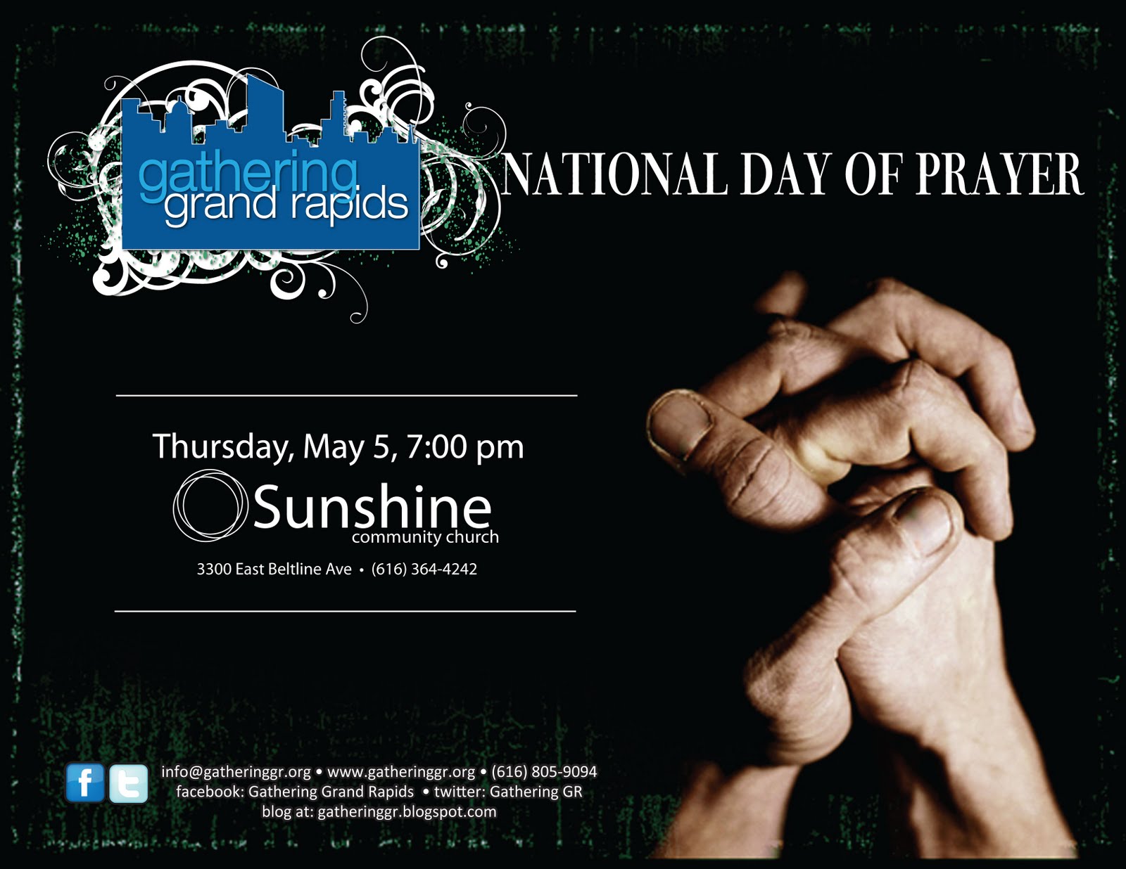 gathering gr united prayer april 2011 fasting prayer flyer