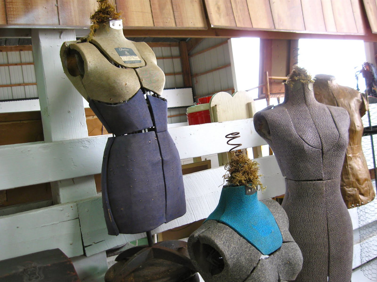 anything goes here vintage dress forms for sale.