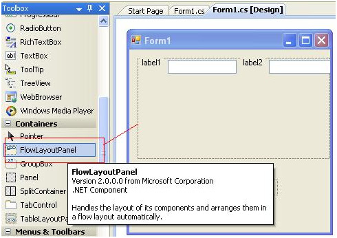 mrustechcsharplearning: Flow Layout Panel in C#