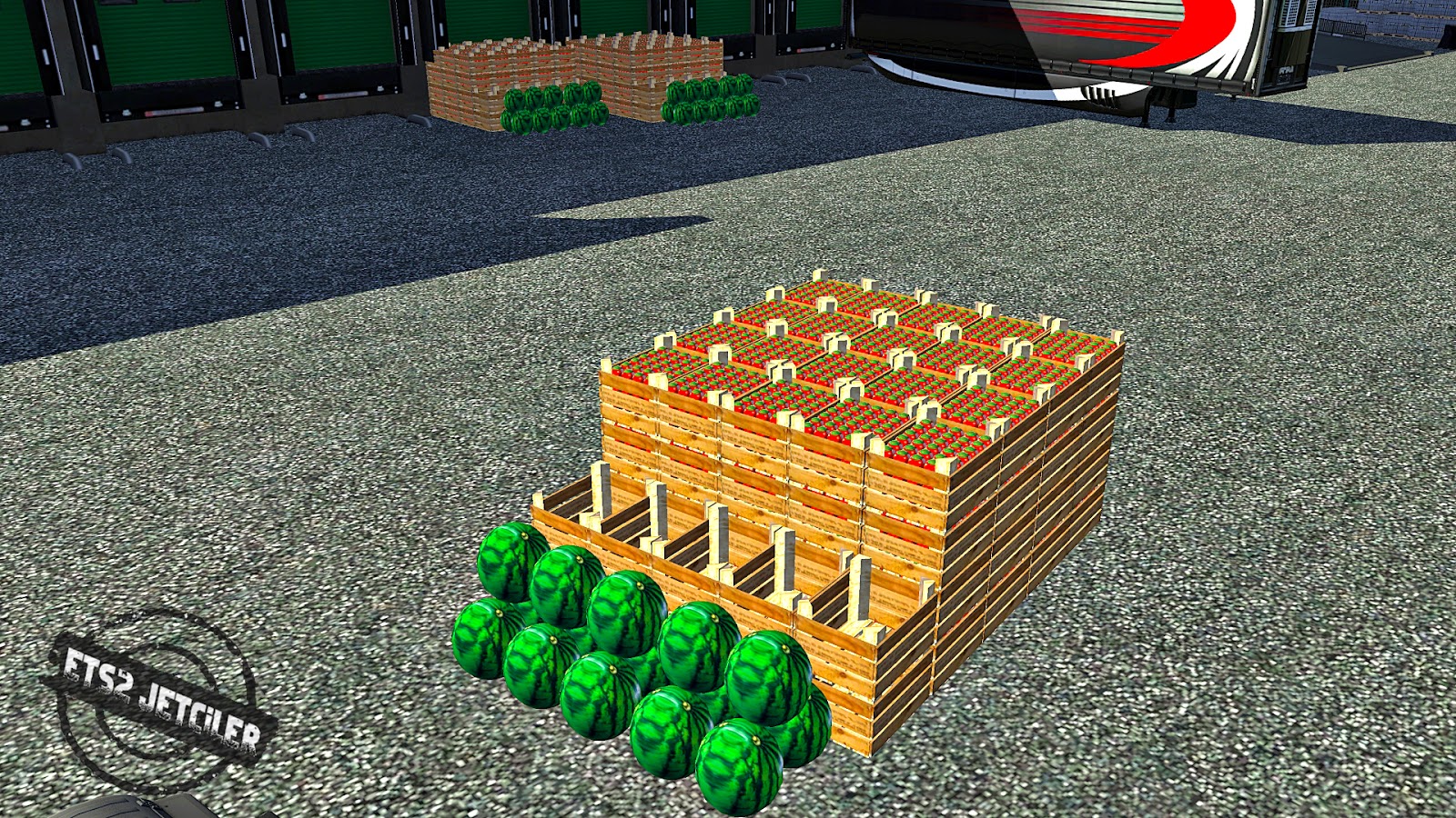 ETS 2 Kamyon Yük Modu Fragmania Game