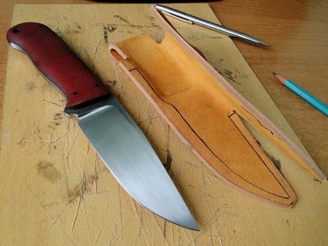 Leather Knife Sheath Instructions Chapter 1: Creating a Pattern