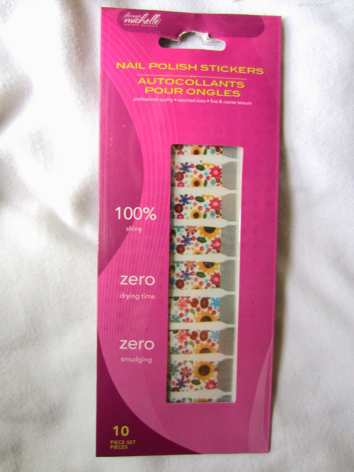 Cute Cuttlefish Beauty Dollar Store Nail Sticker Review