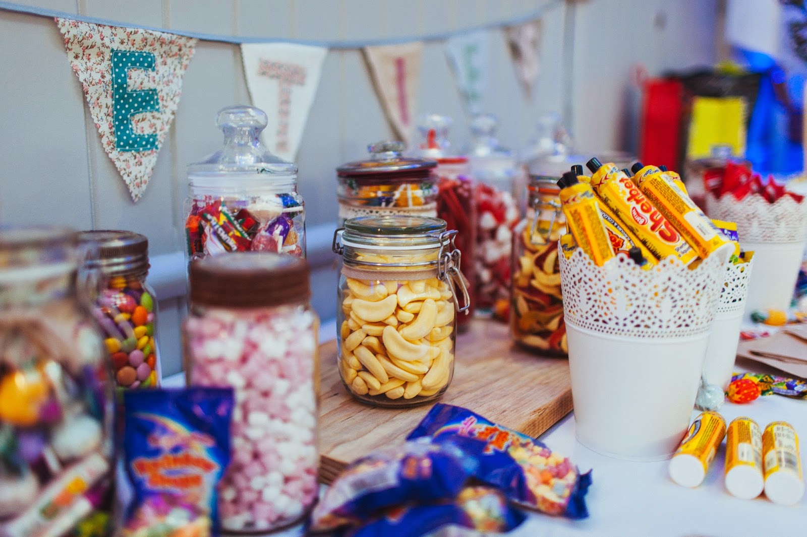 Clare makes A handmade sweetie table