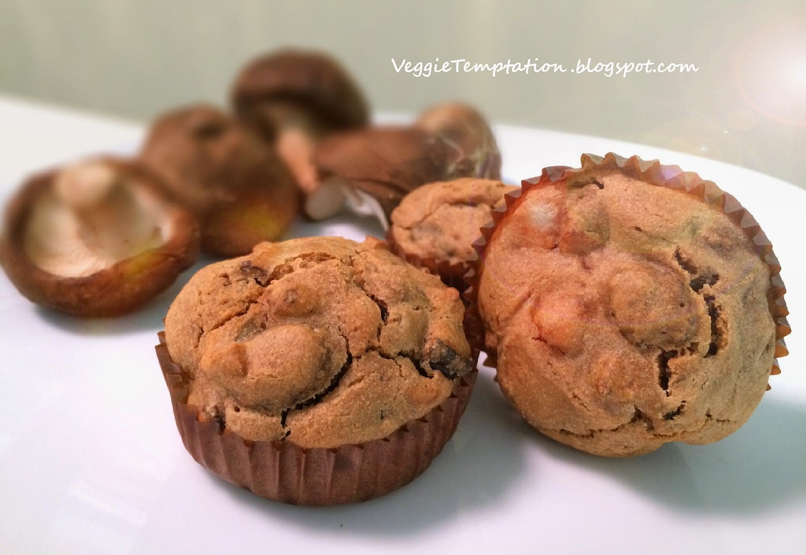 ♥ Veggie Temptation Vegan Savoury Mushroom Muffins