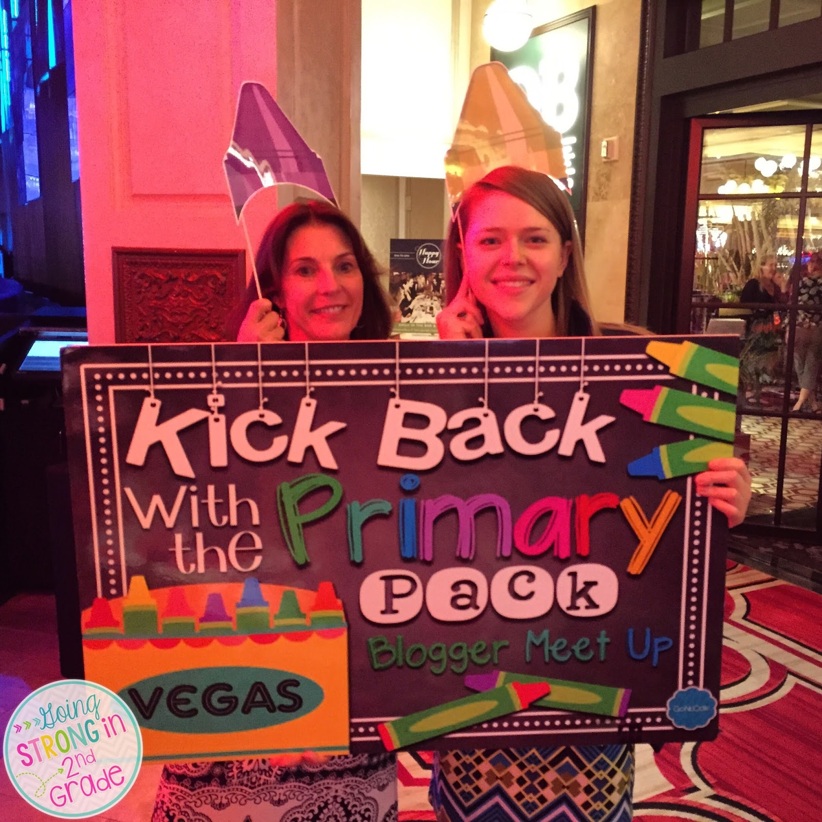 Going Strong in 2nd Grade Viva Las Vegas! A TPT Conference Linky Party