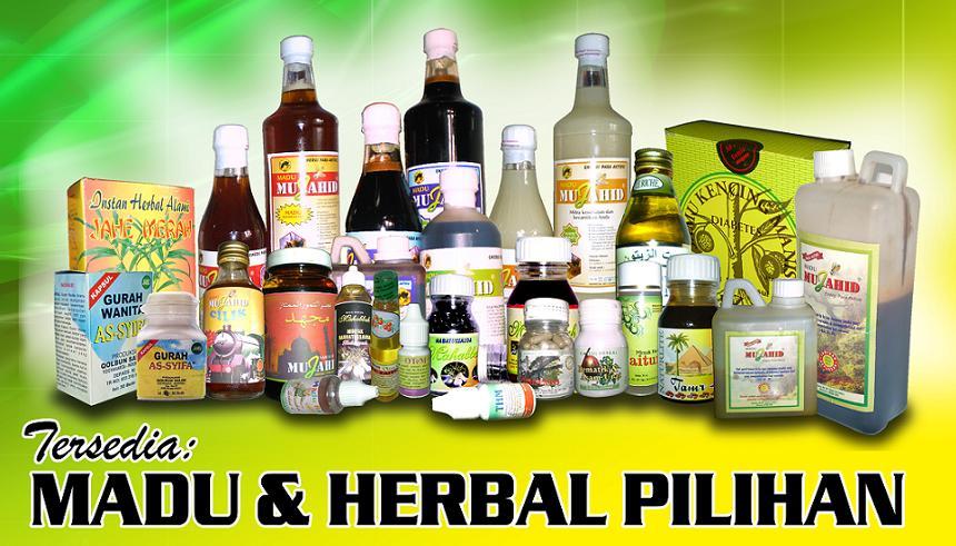 macam-macam madu dan herbal