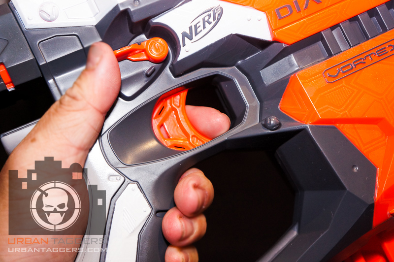 Urban Taggers. Nerf Vortex Diatron Just for something different..