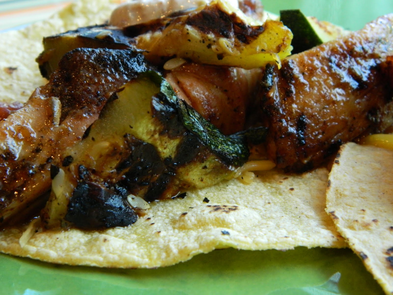 Primal Bites Chipotle Honey Glazed Chicken Zucchini Tacos with Chipotle Cream