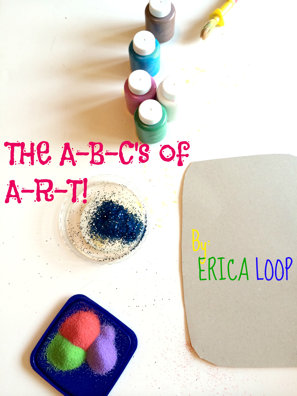 Mini and Mommies ABC's of ART! Alphabet Art Ideas for