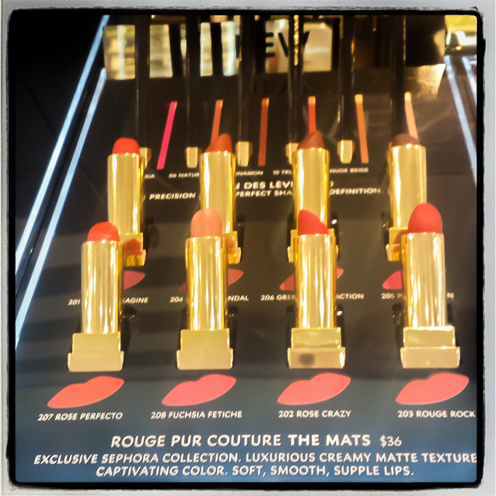 Weekend Ramblings Yves Saint Laurent Rouge Pur Couture The Mats