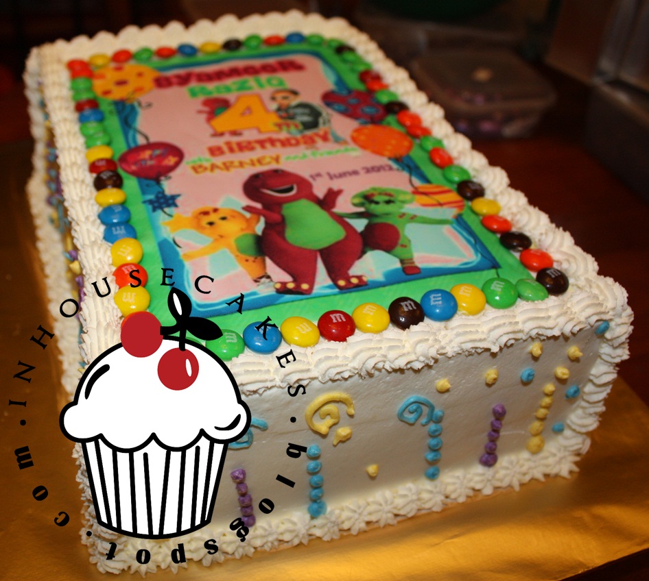 Italian Rainbow Cake InHouseCakes