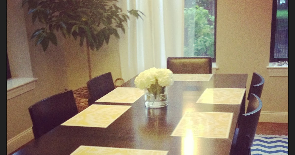 Robin M Anderson Do or Don't? Rug Under the Dining Room Table.