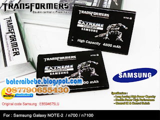 Baterai Double Power Samsung Transformer EB594675LU