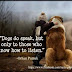 Οι σκύλοι μιλούν...