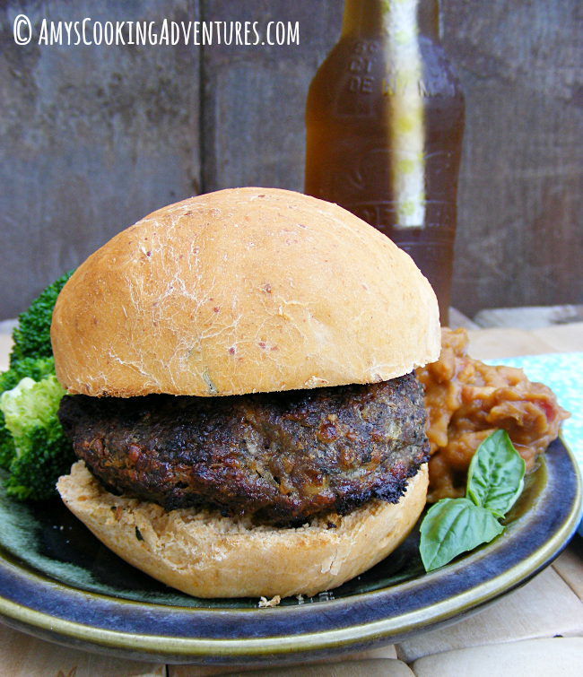 Pesto Mozzarella Burgers