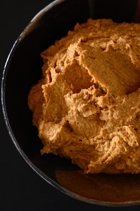 cher stuff sweet potato hummus